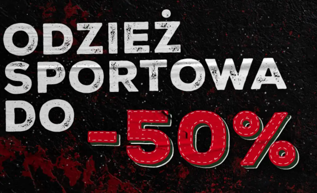 Odzież sportowa 50% taniej w Trec