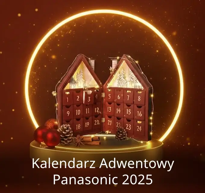 Promocyjny kalendarz adwentowy Panasonic - codziennie inna promocja