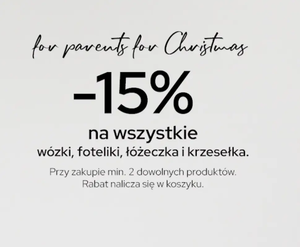 Rabat 15% przy zakupie min. 2 dowolnych produktów w Lionelo