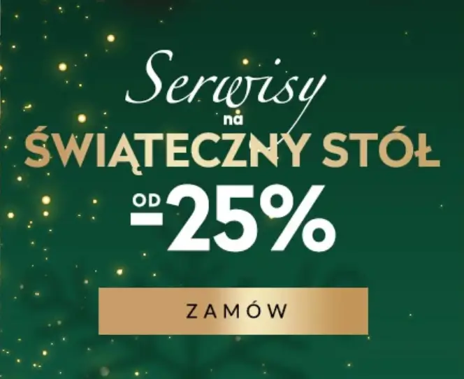 Serwisy Świąteczne 25% taniej w Villa Italia