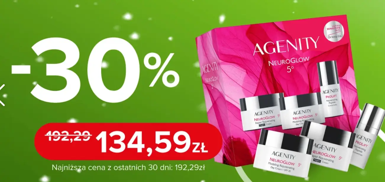 Zestaw Agenity NeuroGlow 5º 30% taniej w drmax.pl