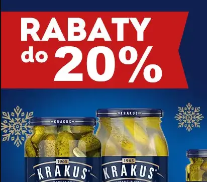 Zniżka -20% na produkty marki Krakus w Mamyito.pl