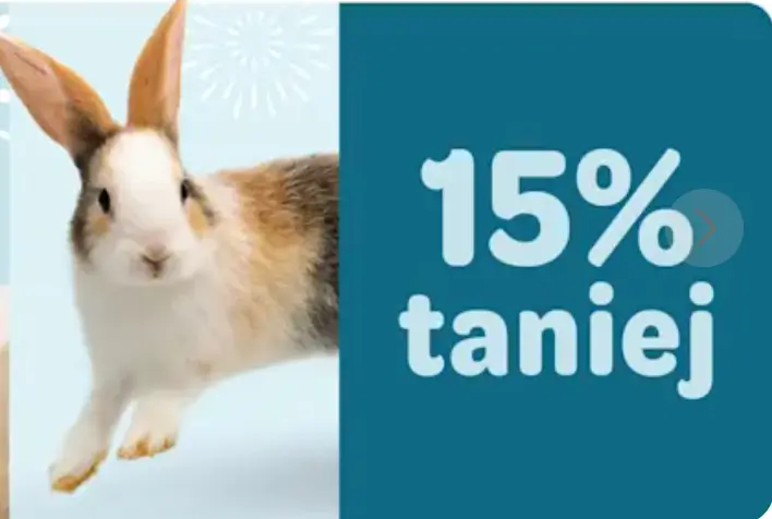 Karma dla małych zwierząt 15% taniej w Zooplus