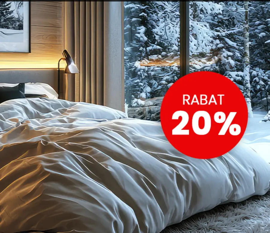 Kołdry 20% taniej w Pan Materac