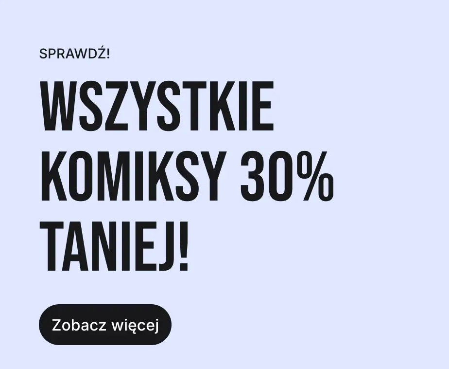 Komiksy 30% taniej w księgarni Egmont