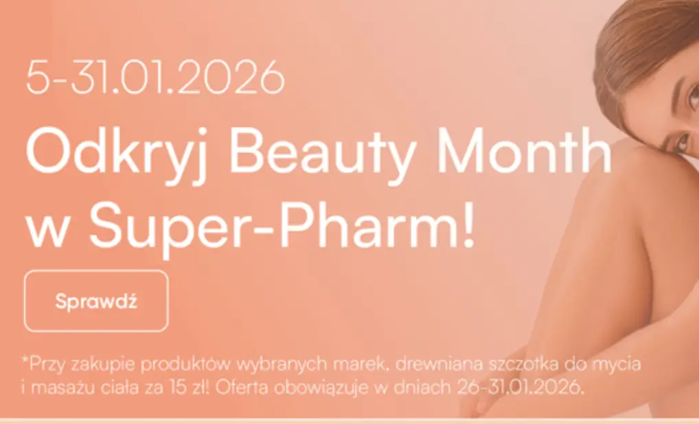 Miesiąc beauty w Drogerii Super-Pharm