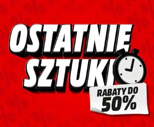 Ostatnie sztuki do -50% w promocji Media Markt