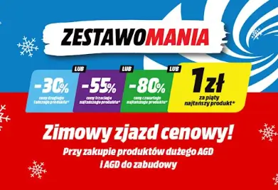 Piąty produkt za 1 zł w Media Markt w promocji na AGD