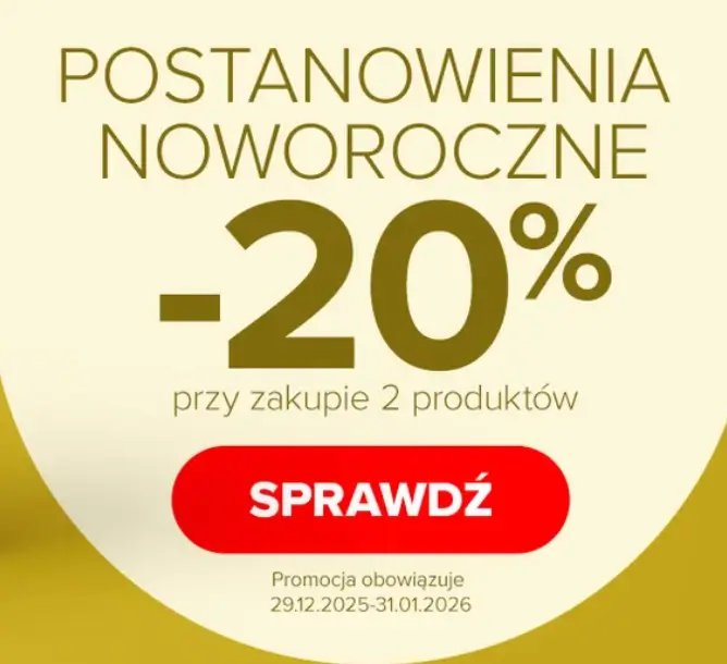 Rabat -20% przy zakupie min. 2 produktów w drmax.pl
