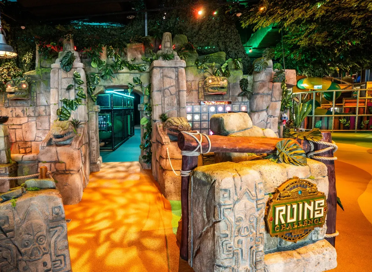 W strefie Jamango aż 1200m2 dodatkowej przestrzeni dla dzieci w wieku od 3 do 14 lat!