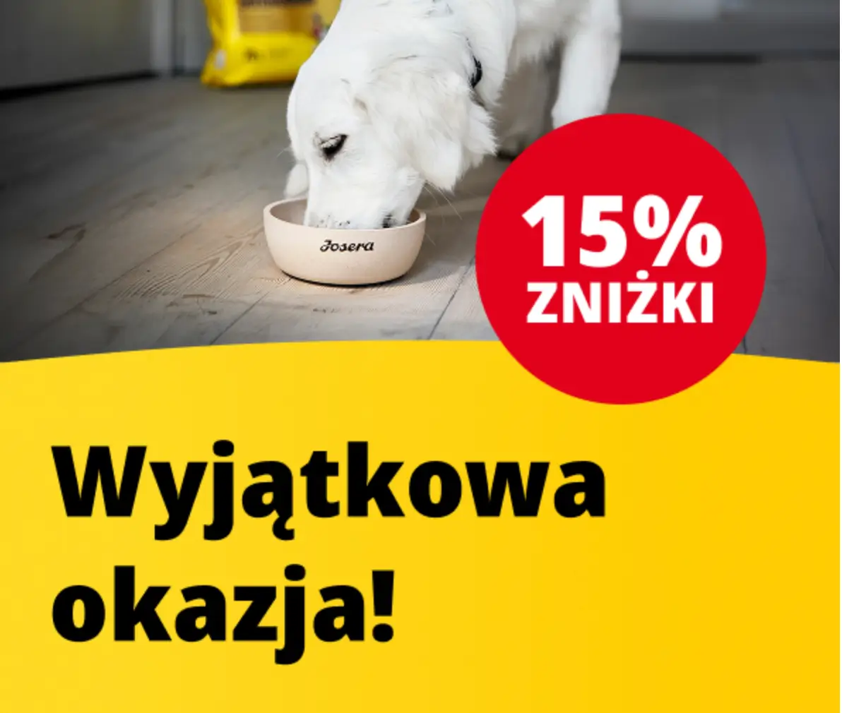 Wybrane karmy Josera 15% taniej