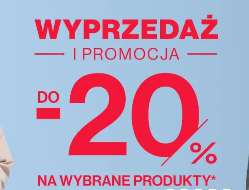 Wyprzedaż i dodatkowy rabat -20% na wybrane produkty w 50 Style