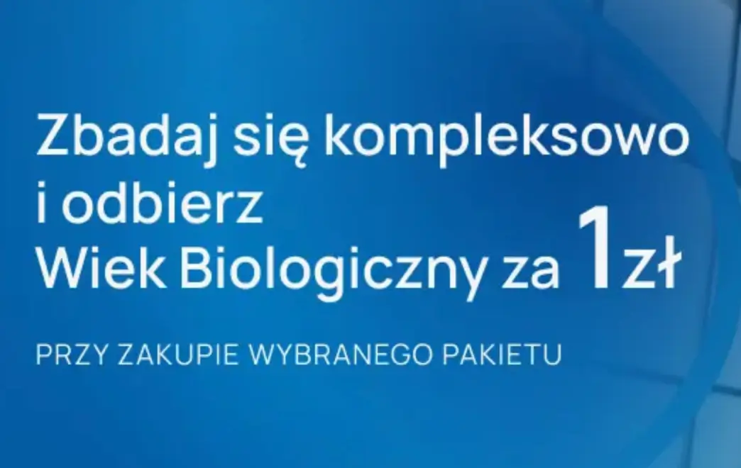 ALAB: Wiek Biologiczny za 1 zł przy zakupie pakietu