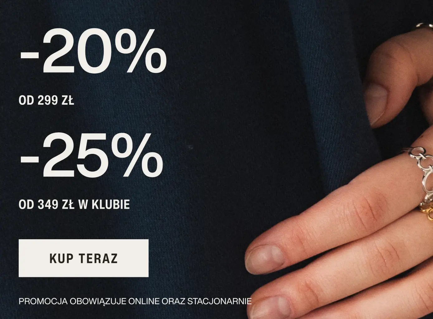 Ania Kruk: 20% od 299 zł i 25% od 349 zł w klubie