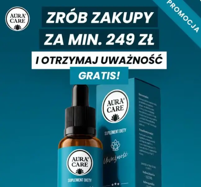 Aura Care: Uważność gratis przy zamówieniu za min. 249 zł