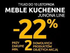 Black Red White: Meble kuchenne Junona Line -22% przy 2 produktach
