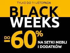 BRW Black Weeks - do 60% taniej na meble i dodatki