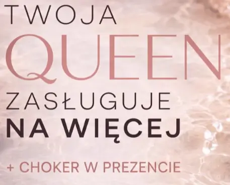 Choker w prezencie przy zakupie wibratora QUEEN N69