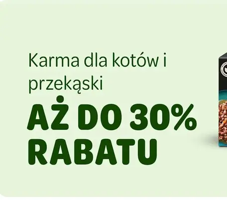Karma dla kota 30% taniej w Zooplus