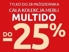 Kolekcja mebli Multido do 25% taniej w Black Red White