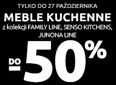 Meble kuchenne z kolekcji BRW taniej do -50% w Black Red White