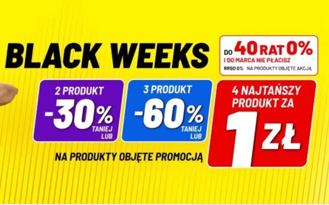 Media Expert: czwarty produkt za 1 zł przy zakupie 4