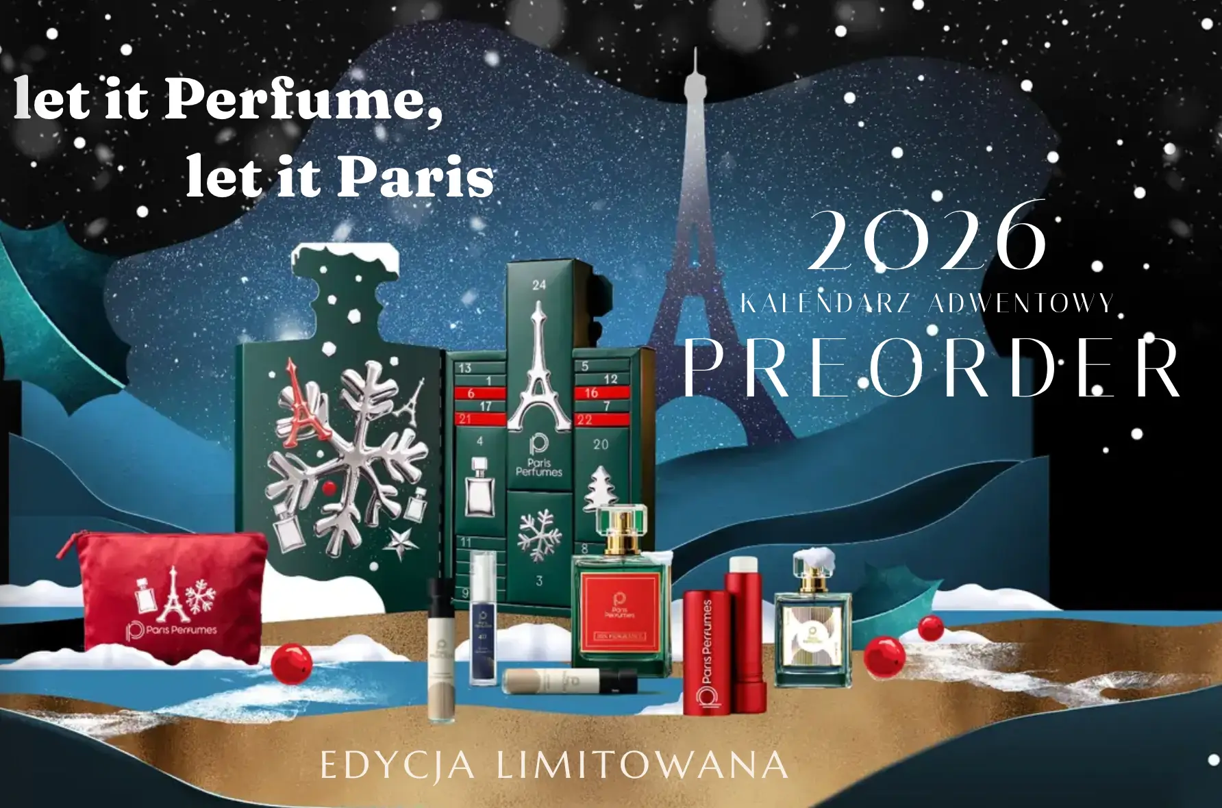 Paryskie Perfumy: Kalendarz adwentowy Paris Perfumes 2026