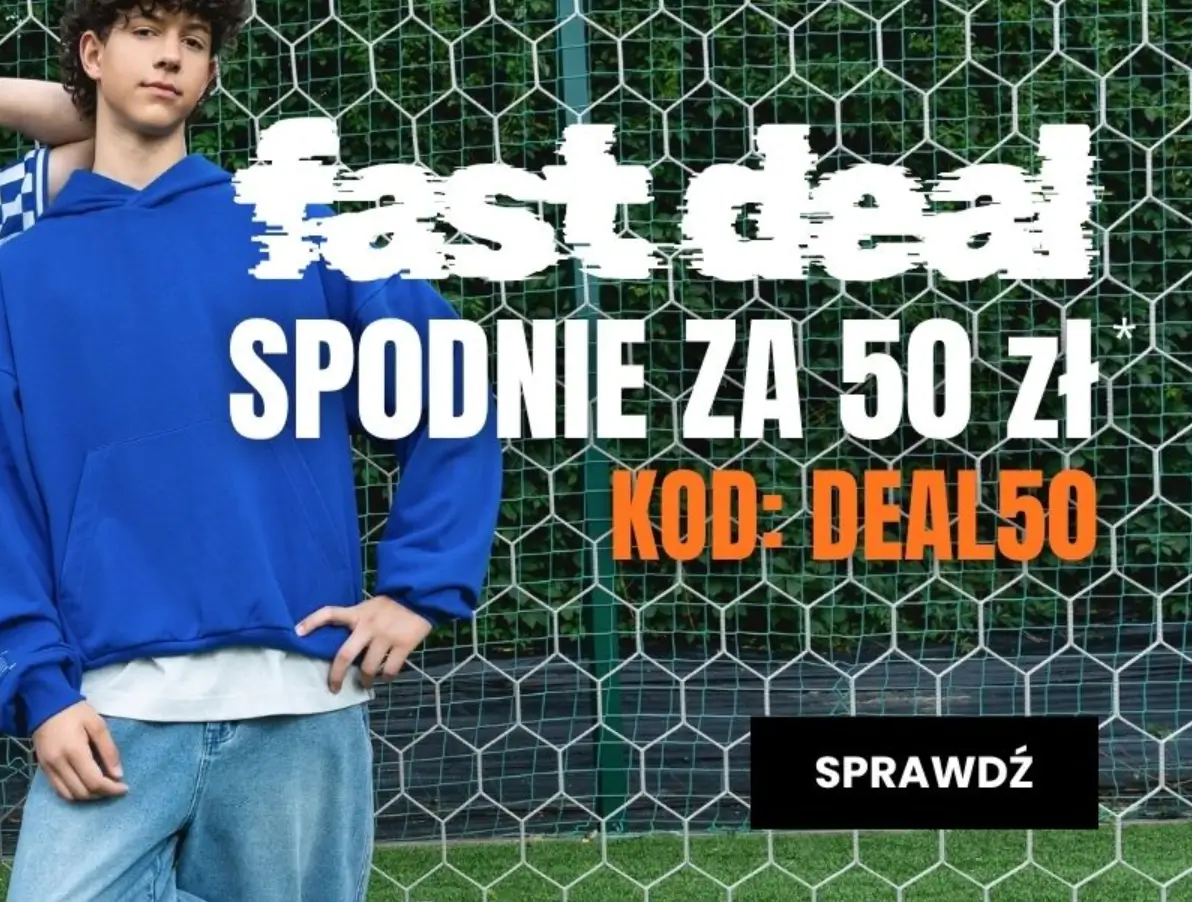 Reporter - spodnie za 50 zł z kodem