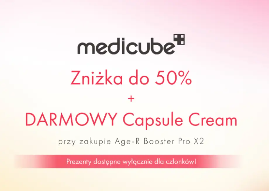 Stylevana: Medicube Age-R Booster Pro X2 do -50% z kremem