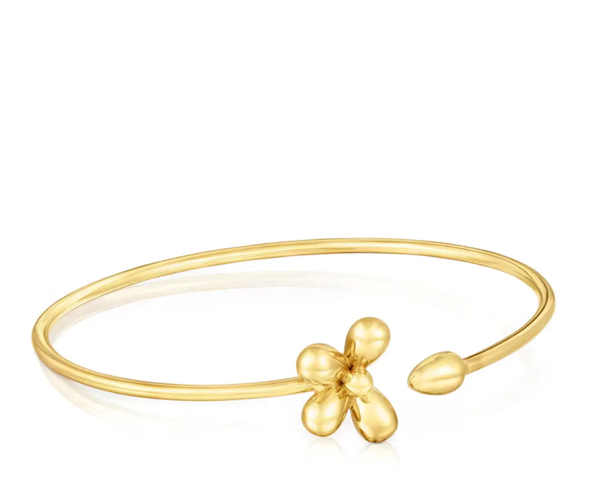 Bransoleta ze srebra pokrytego 18-karatowym złotem Daisy z rabatem -30% w TOUS