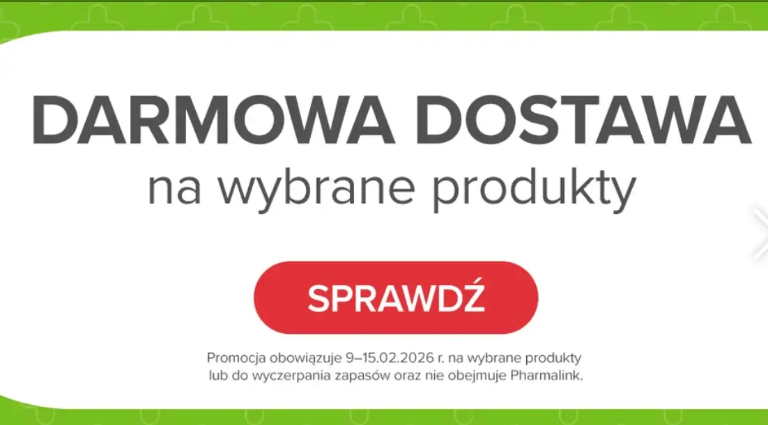 Darmowa dostawa na wybrane produkty w drmax.pl