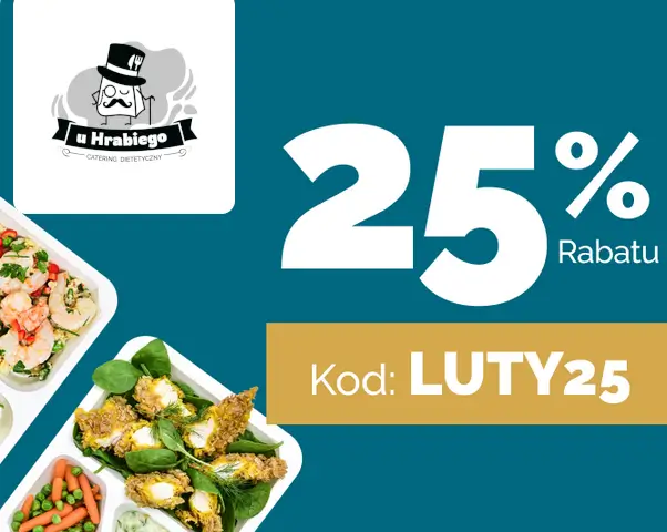 Dietly: kod na 25% rabatu na catering uHrabiego