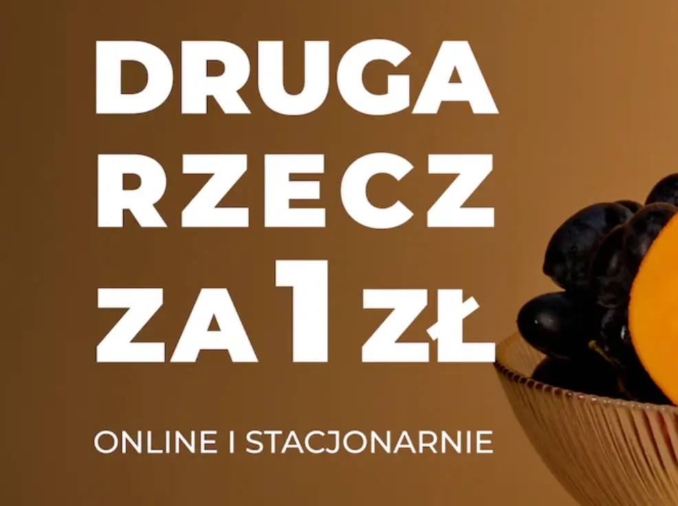 Druga rzecz za 1 zł w Home&you!