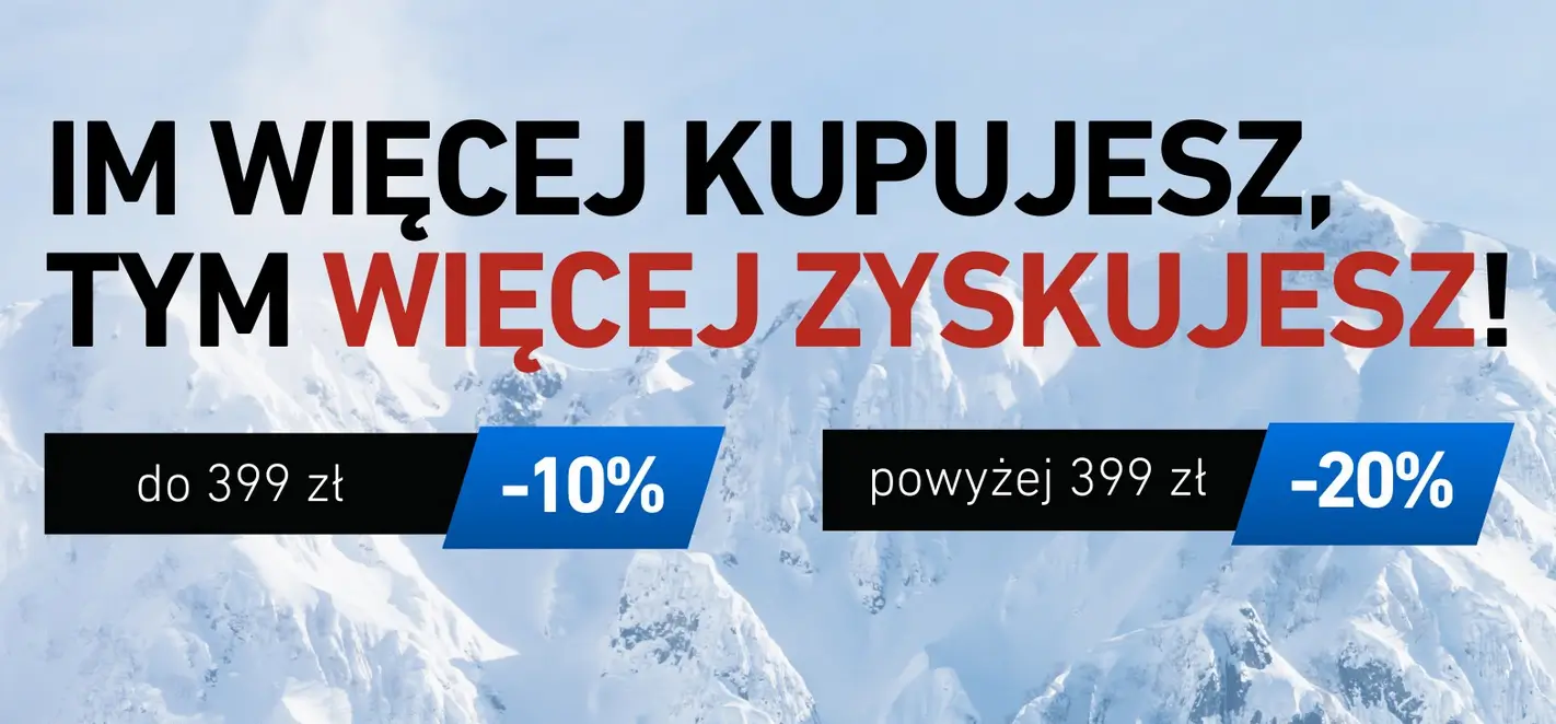 Kod rabatowy Alpine Pro: 20% od 399 zł - skorzystaj