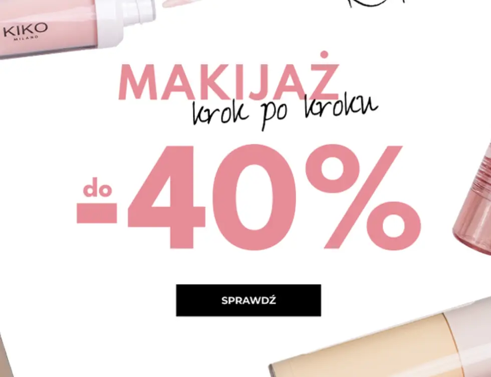Kosmetyki do makijażu 40% taniej w Cocolita