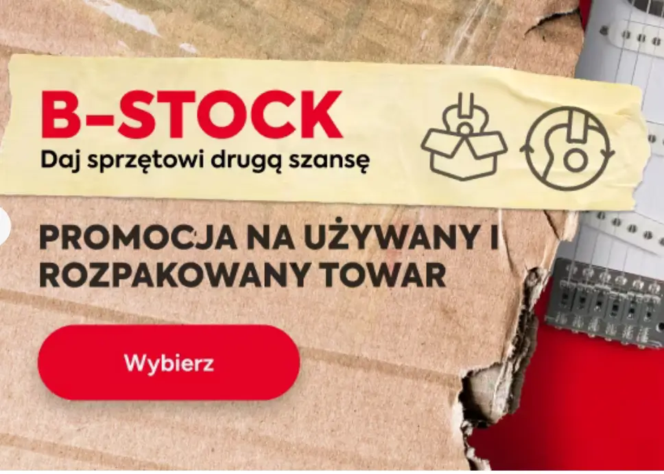 Kup instrumenty i akcesoria w obniżonej cenie w Kytary