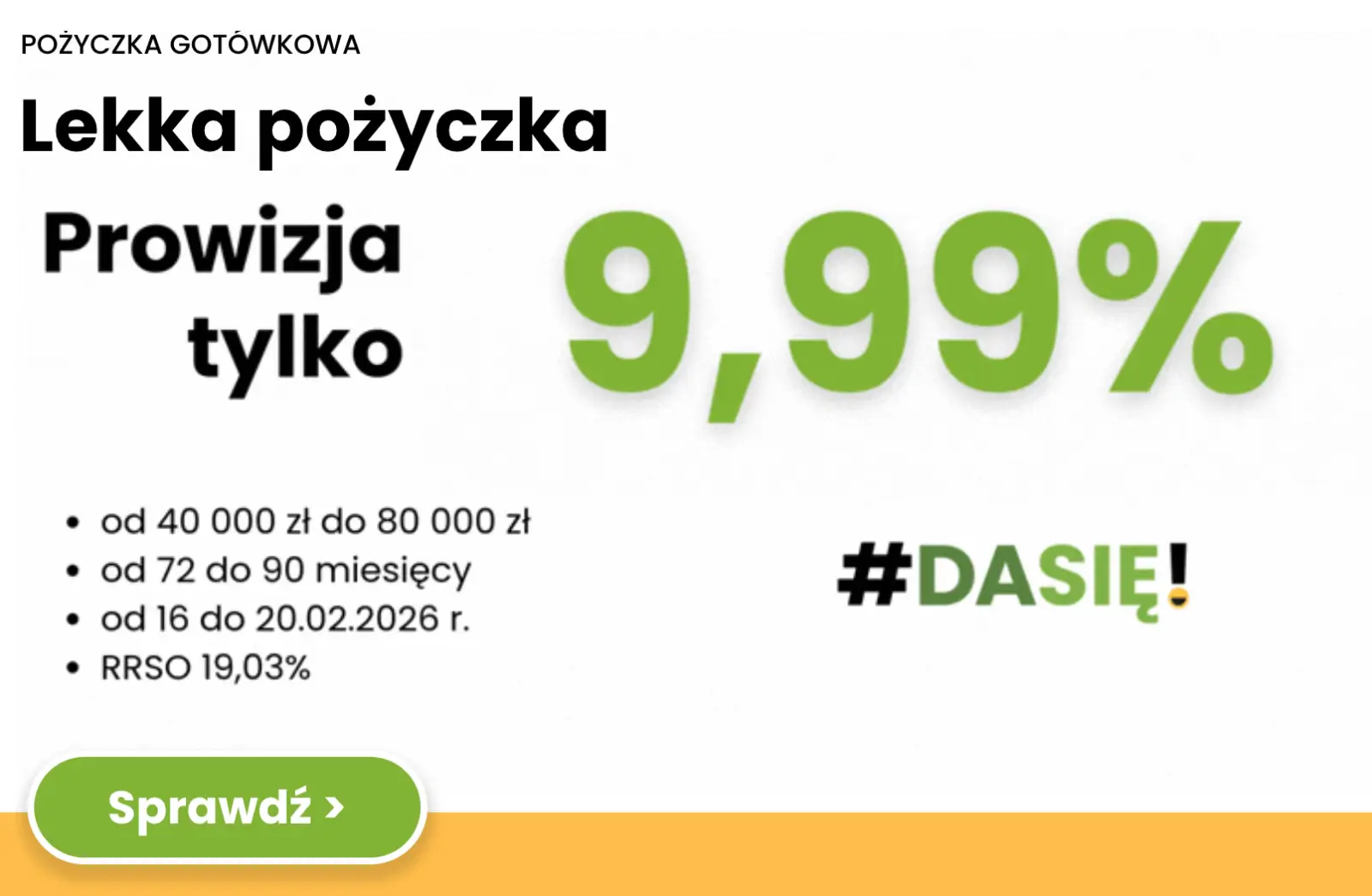 Lekka prowizja 9,99% na pożyczki w Smartney