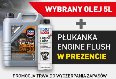 Odbierz płukankę przy zakupie wybranych olejów 5L Liqui Moly