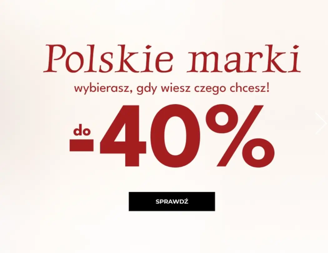 Polskie marki 40% taniej w Cocolita