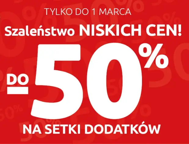 Setki dodatków ze zniżkami do -50% w Black Red White