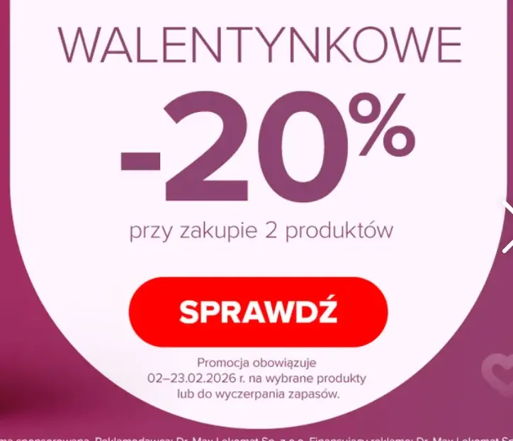 Walentynkowa promocja w drmax.pl