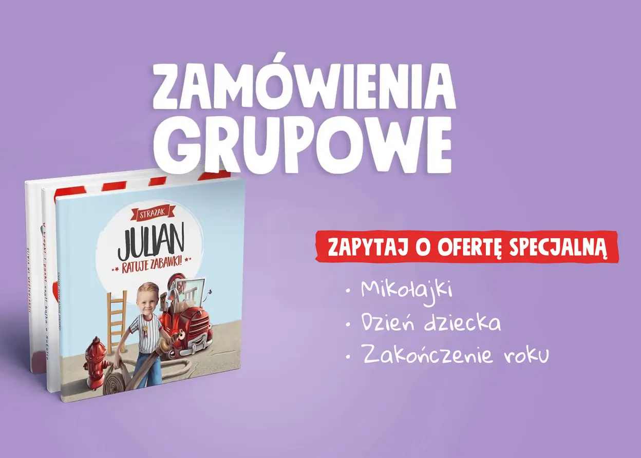 Zamów więcej i oszczędź w zamówieniu grupowym w Jestem w Bajce