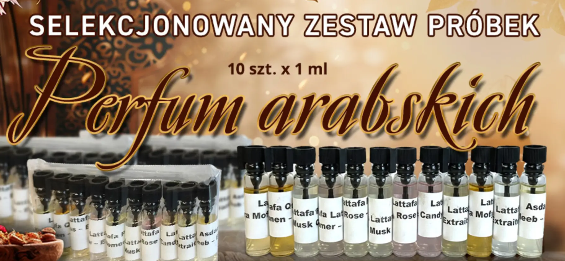 Zestawy próbek perfum arabskich w Perfumy.pl