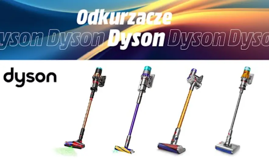 Akcesoria w cenie odkurzaczy Dyson w Media Markt