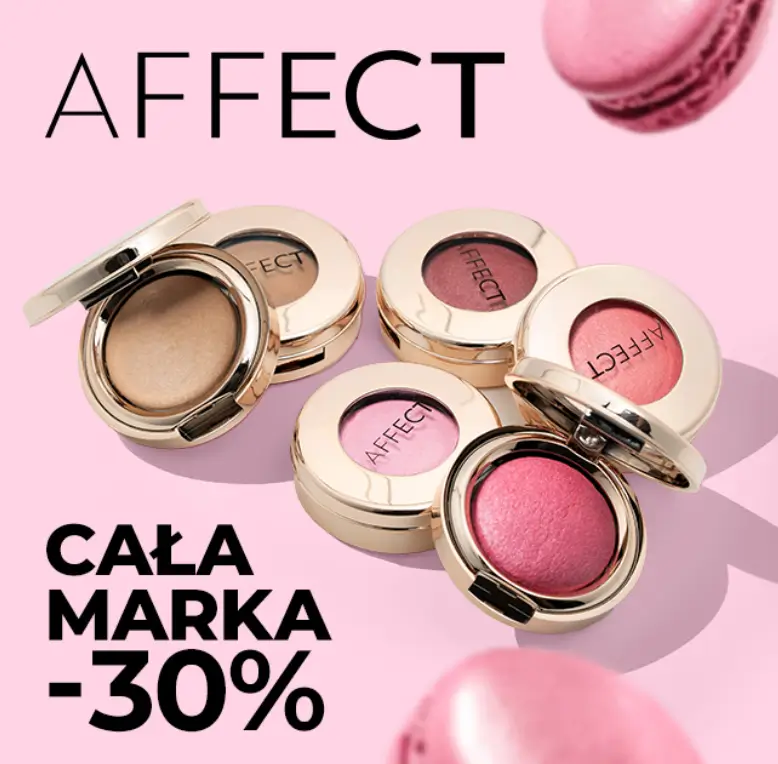 Cała marka Affect 30% taniej w Puder i Krem