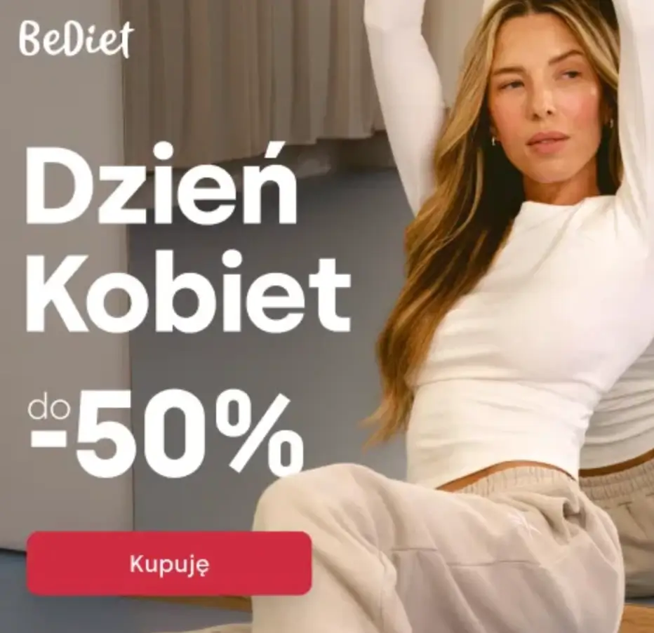 Diety 50% taniej w BeDiet