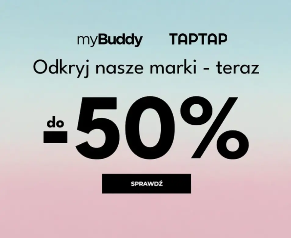 Marki TapTap oraz MyBuddy 50% taniej w Cocolita