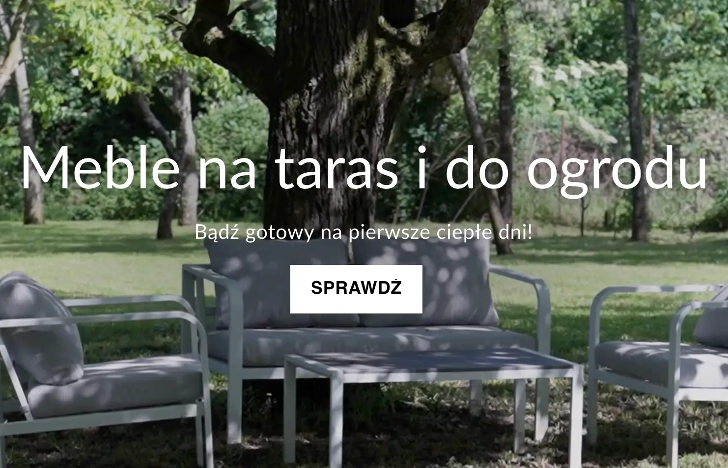 Meble ogrodowe w Edaxo