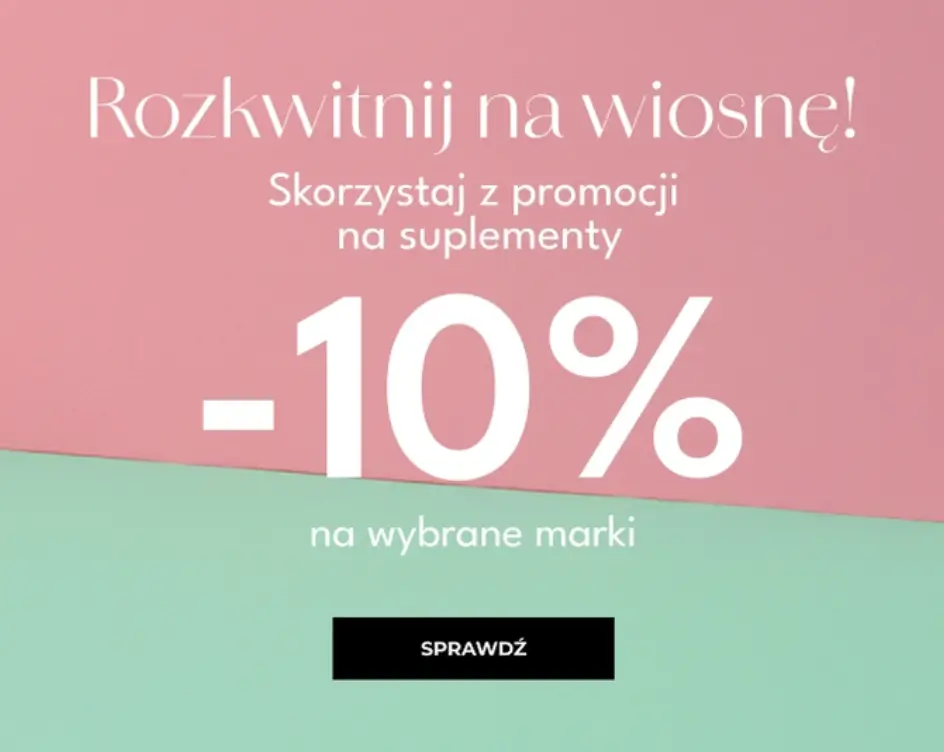 Suplementy 10% taniej w Cocolita
