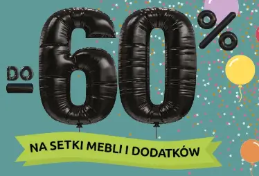 Urodzinowe rabaty do -60% w Black Red White